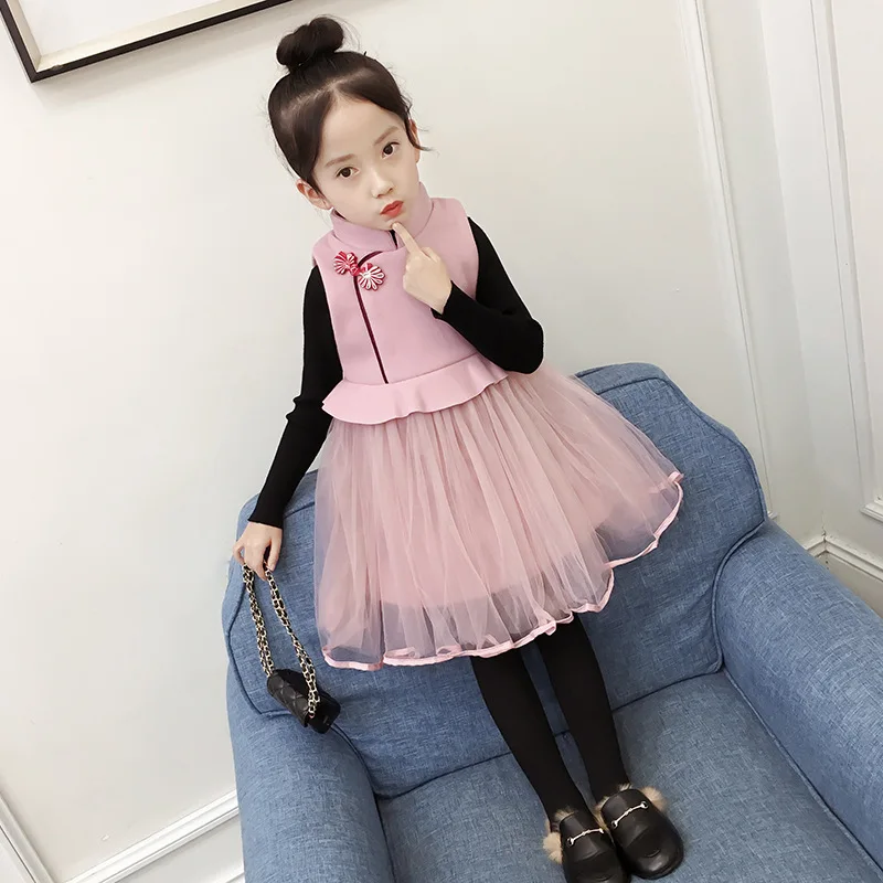 

girl winter clothes baby flower girl dresses 5 years . red child fancy dress 2017