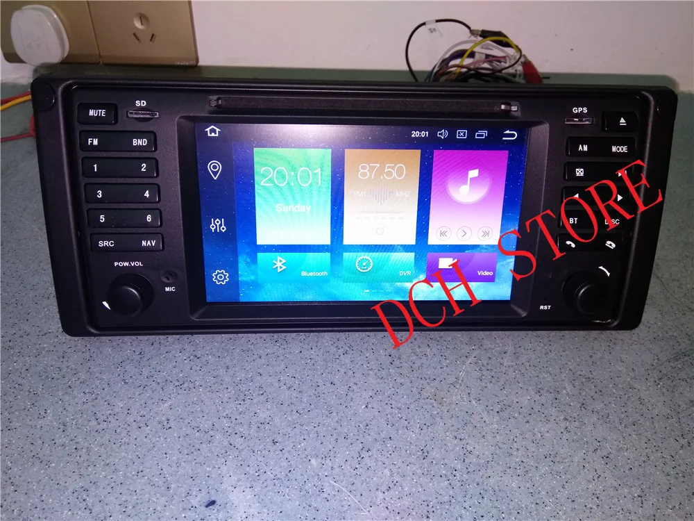 Discount Android 9.0 8 CORE octa core eight android Car dvd player gps navigation radio For BMW E39 X5 E53 RAM stereo headunits carplay 11