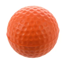 PU мяч для гольфа обучение гольфу мягкие пенные шарики мяч для практики-оранжевый