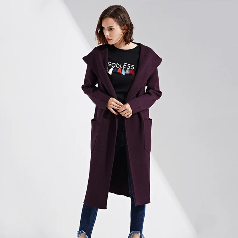 autumn coat with hood