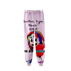 Frdun Tommy 6ix9ine 3D Jogger Брюки 2019 Новые повседневные стильные брюки Bangtan мальчики тренировочные брюки Jogger Slim K-pop качество женщины и мужчины