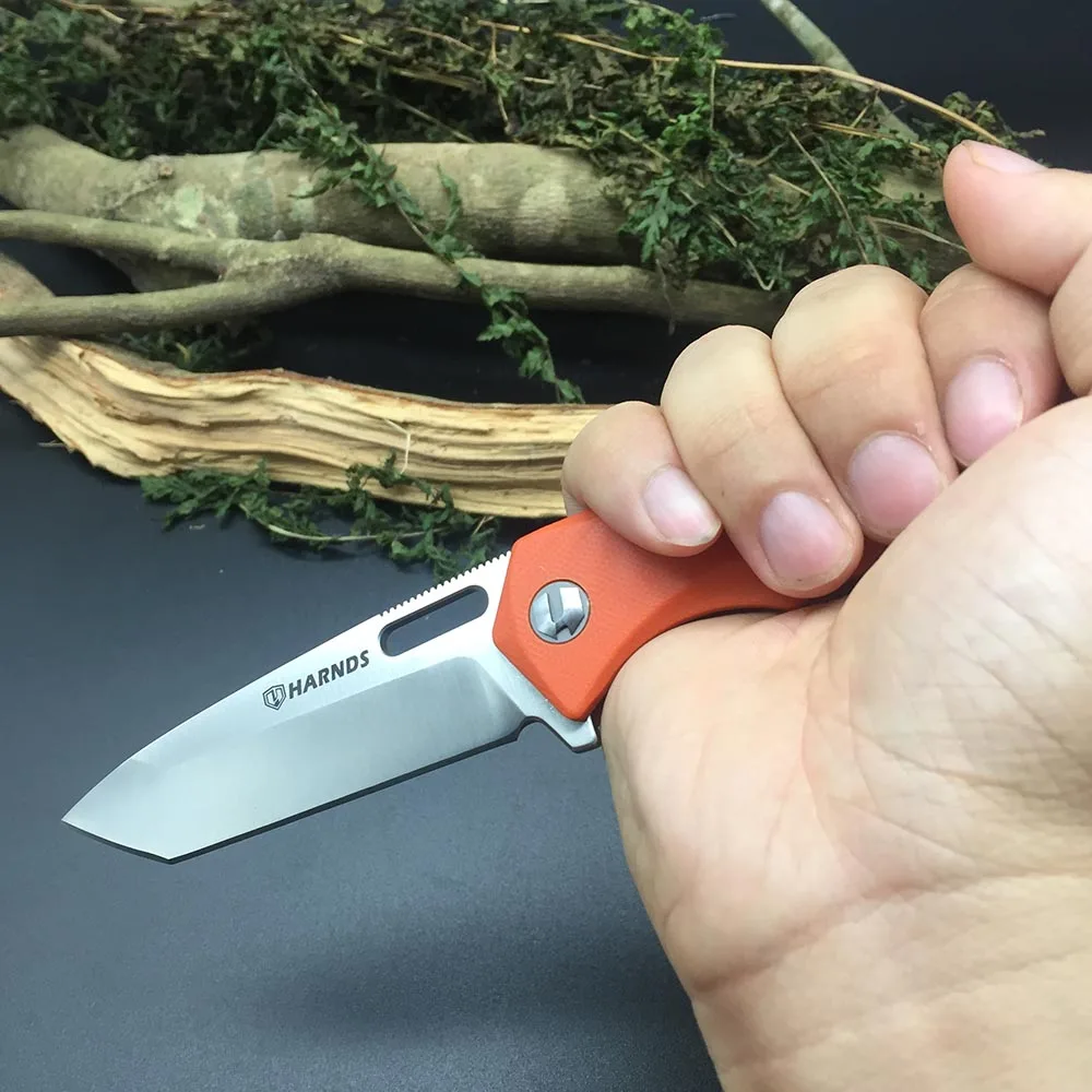 Harnds CK6119 Pollux AUS-8 Blade G10 Handle HRC58-59 Folding Knife Camping Hunting Utility Multi knife Rescue EDC Portable Tool Harnds CK6119 Pollux AUS-8 Blade G10 Handle HRC58-59 Folding Knife Camping Hunting Utility Multi knife Rescue EDC Portable Tool