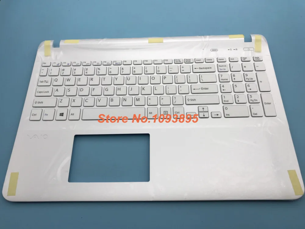 

NEW English keyboard For Sony VAIO Svf152a29v SVF152C29V SVF1521Q1RW SVF15E svf1521p1rw English keyboard With Topcase