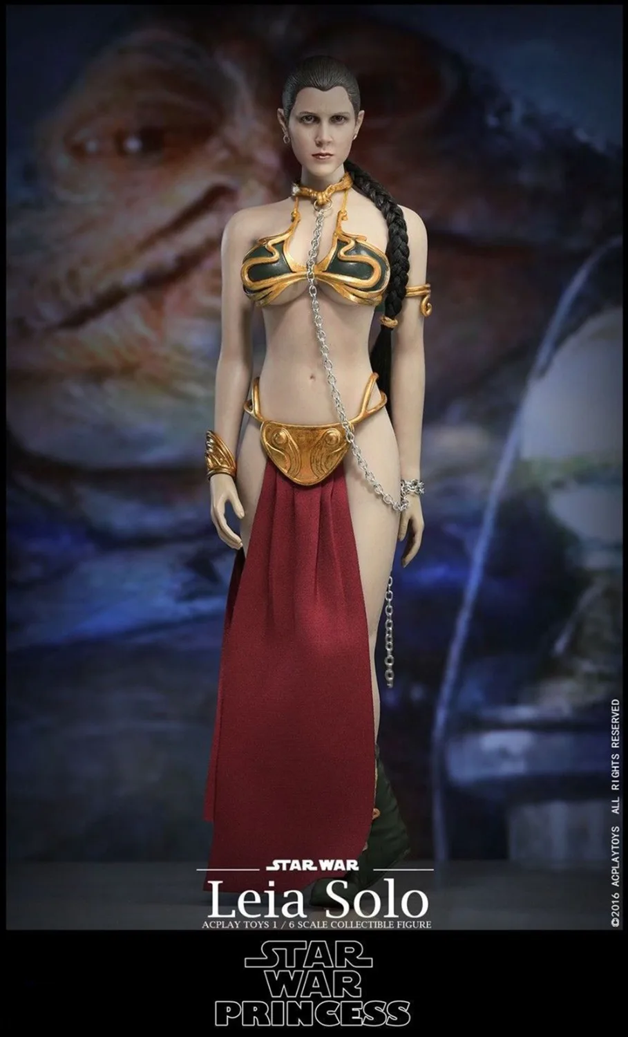 

ATX015 Star Wars Princess Leia Solo 1/6 Scale Head Sculpt and Clothes set No Body