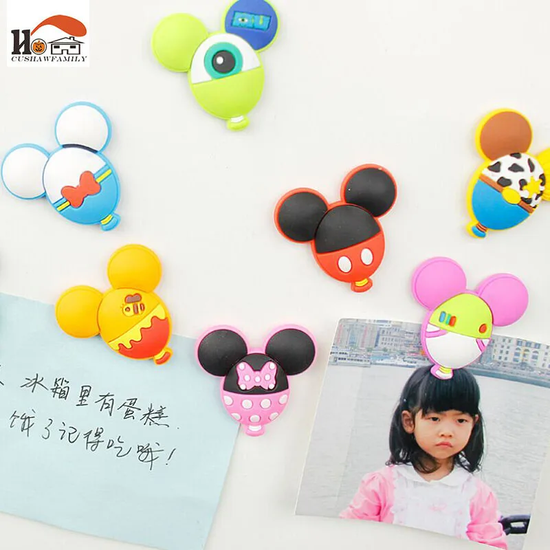 

1 pcs silicone Cartoon Animal fridge magnets whiteboard sticker Refrigerator Magnets Kids gifts Home Decoration Free shipping