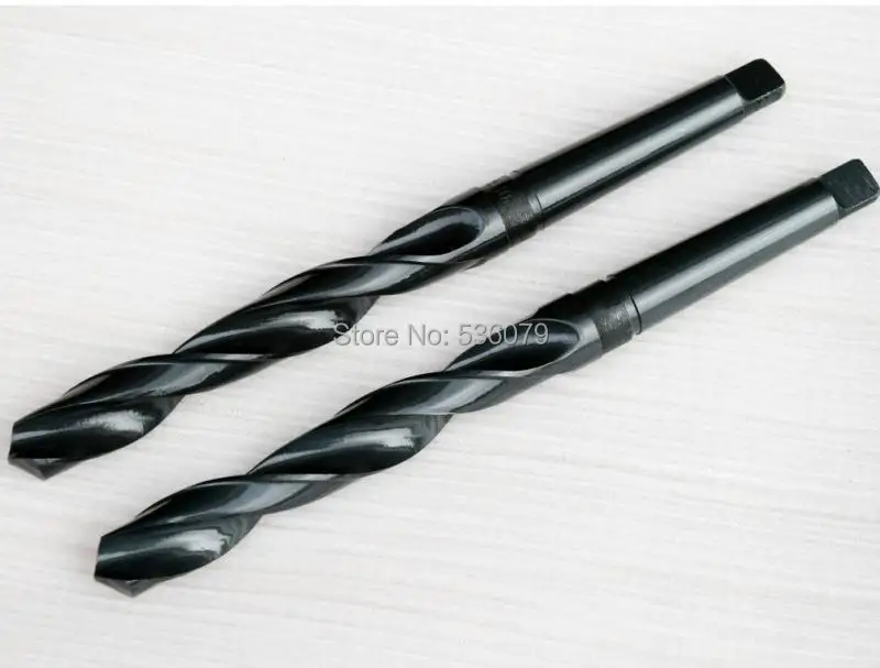 Uxcell 17.5mm High-speed Steel Twist Drill Bit With MT2 Morse Taper Shank, 230mm Overall Length