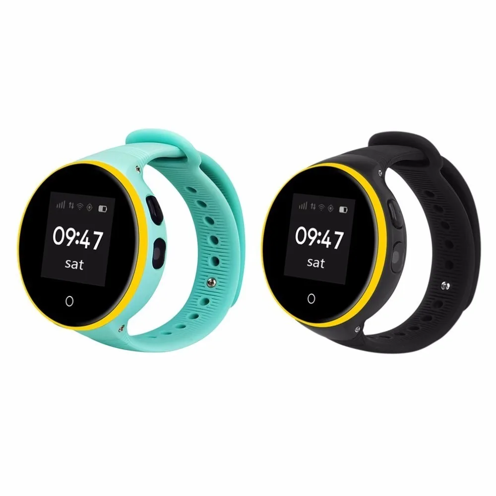 

ZGPAX Child GPS Smart Watch With 1.22" IPS Round Screen Smartwatch SOS Call Location For Kid Wristwatch