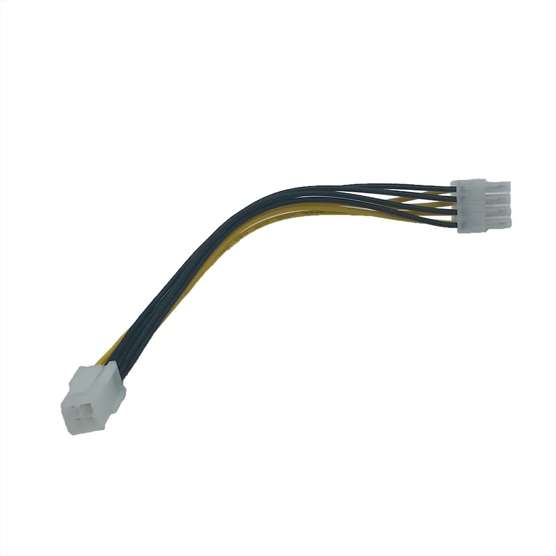 

20cm ATX 4 Pin 4Pin to 8 pin 8Pin EPS 12V ATX Motherboard Power Supply Adapter Converter Cable