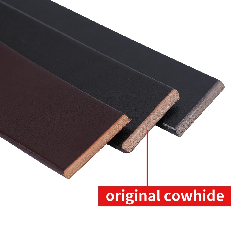 Skup BIGDEAL mężczyzn pasa krowy skórzane pasy luksusowe mężczyźni automatyczne klamry pasek z prawdziwej skóry pas pasy dla mężczyzn 3.5 cm