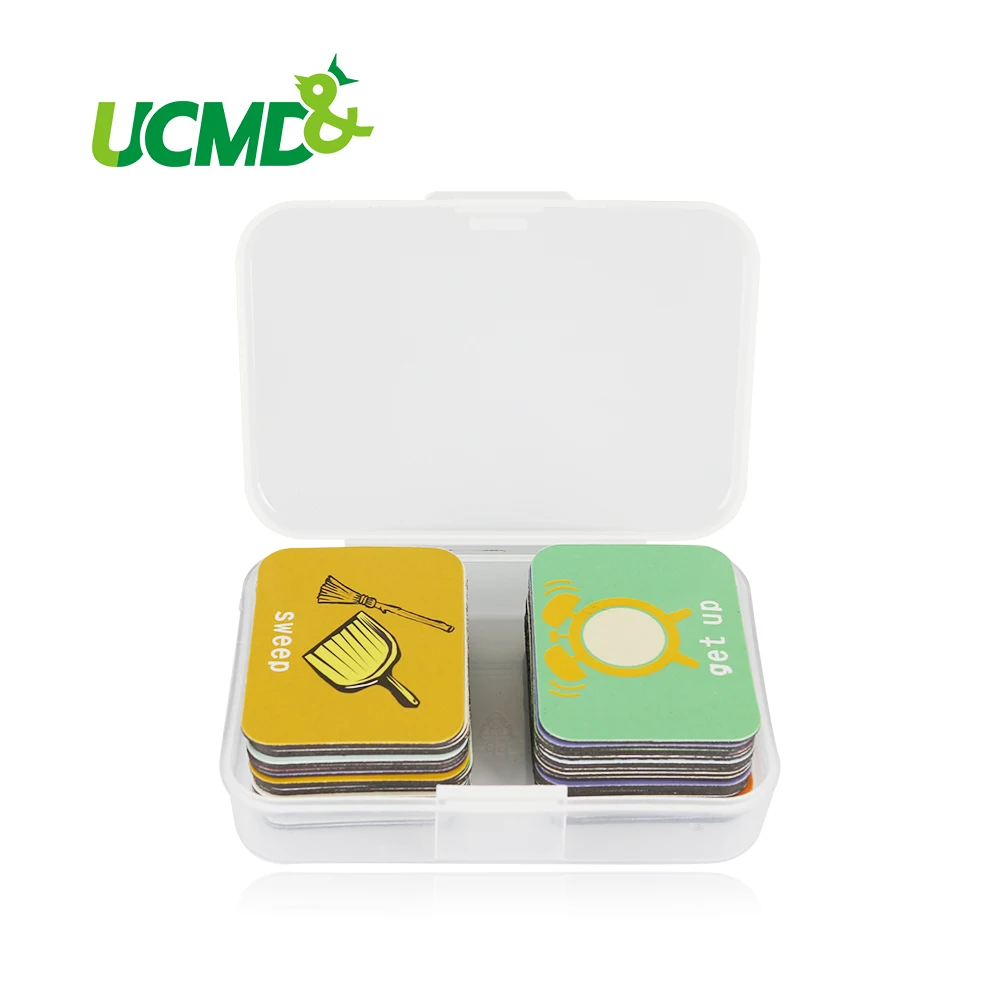 

Fridge Magnets Magnetic Sticker Montessori Kids Preschool Teaching Learning Rubber Fridge Magnet for Kids to Form Good Habits
