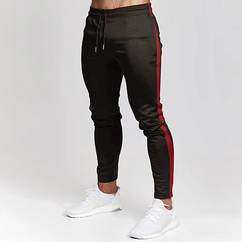 Aimpact, спортивные штаны для фитнеса для мужчин, бодибилдинг, тренировка, тренажерные залы, тренировка, джоггер, спортивные штаны для мужчин, активный спортивный костюм, брюки AM5200 - Цвет: black