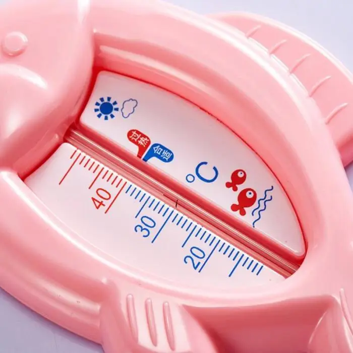 Детские младенческой термометр для ванны мультфильм Рыба Форма Ванна температура воды тестер S7JN