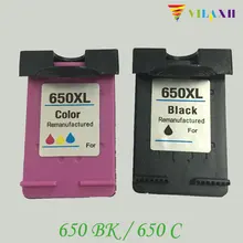 2 Pcs For HP 650 Compatible Ink Cartridges For HP650 Deskjet 1015 1515 2515 2545 2645 3515 4645 Printer 2 Pcs For HP 650 Compatible Ink Cartridges For HP650 Deskjet 1015 1515 2515 2545 2645 3515 4645 Printer