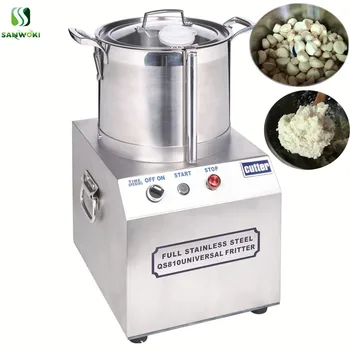 

Electric 10L Food broken cutting machine Vegetable grinder Pepper Garlic chopper Ginger chili cutter meat mincer machine