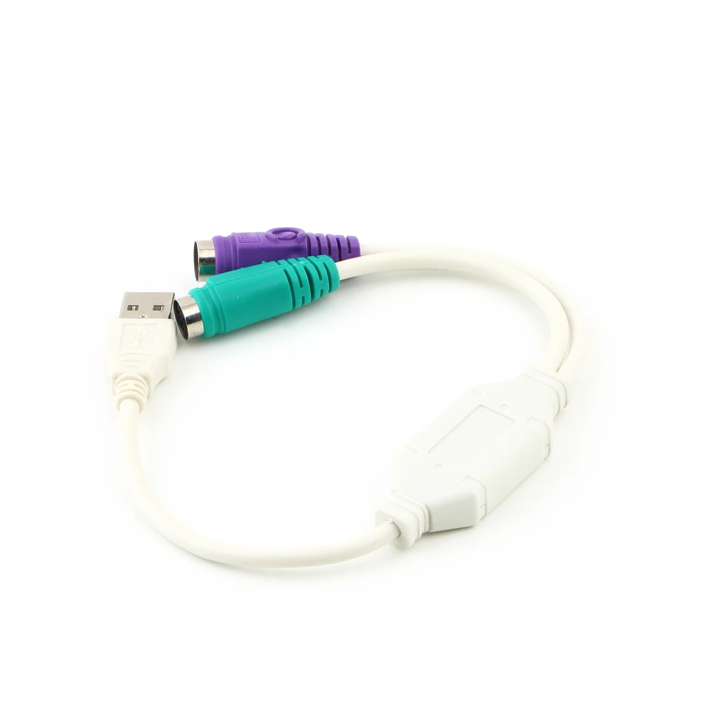 USB Male to PS2 Female Cable Adapter Converter For Keyboard To Mouse Plug and Play Support 3