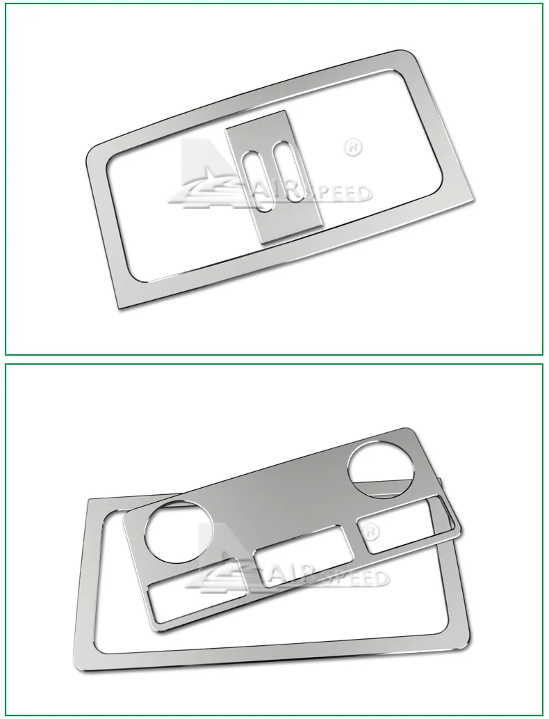  BMW E60 2005-2010 Car Rear Air Conditioning Outlet Vents Frame Cigarette Lighter Cover Decor 5 Series Accessories (4)