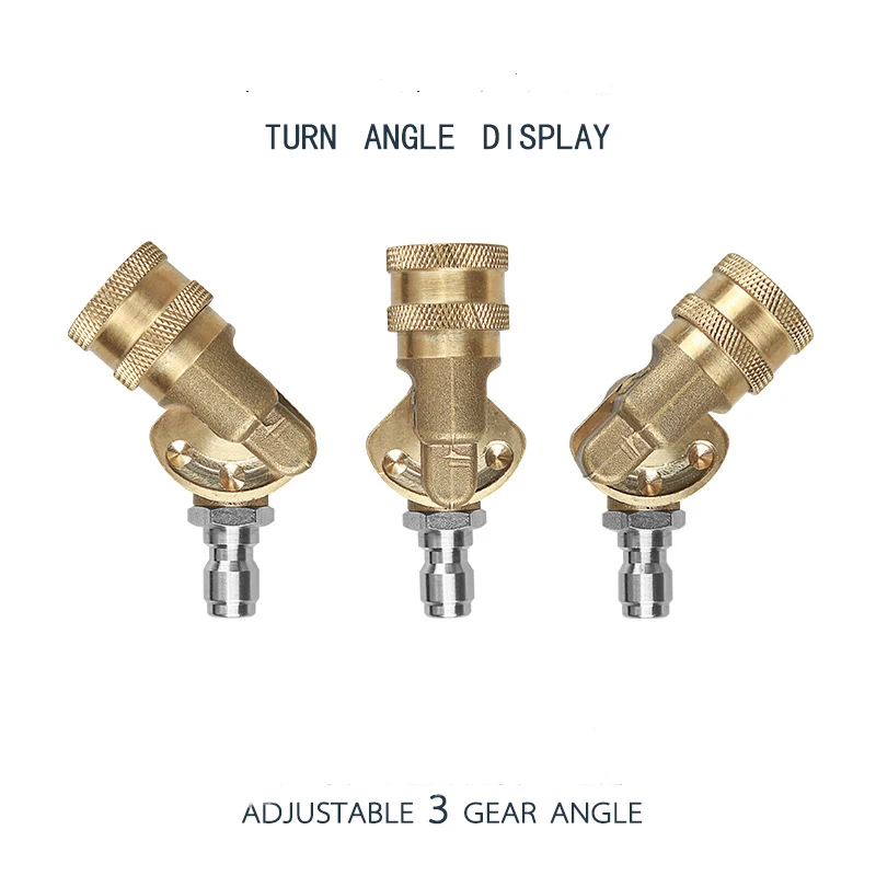 БЫСТРОРАЗЪЕМНАЯ муфта 1/" Quick Plug+ 1/4" разъем быстрого отключения для автомойки высокого давления