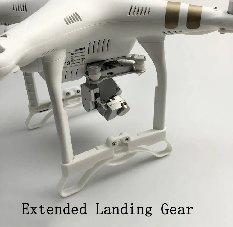 

Phantom 3 Heighten Extension Legs Stent Landing Gear Bracket Shock Absorber Raised Tripod Board Extending Protector DJI Drone