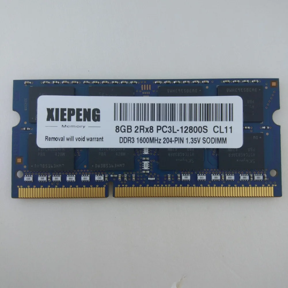 Память для ноутбука Lenovo ThinkPad Yoga 15 T560 L460 T460 16 ГБ 2Rx8 8 DDR3 1600 МГц 4 Гб PC3L 12800