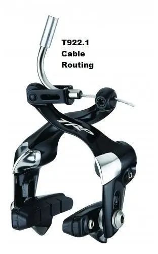 Cheap TRP T922 brake  set black Time Trial/TT/Road frame bicycle brake bike brake front brake 