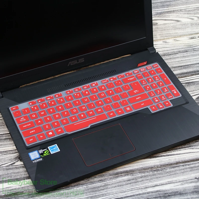 15,6 17,3 дюймовый ноутбук Клавиатура Защитная крышка для Asus STRIX gl703vm GL703 GL703vd gl703gm GL503VD GL503VS GL503VM GL503VD - Цвет: red
