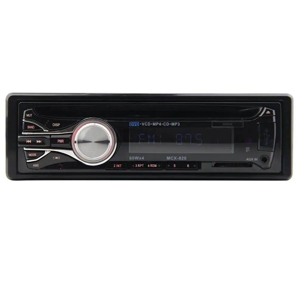 car dvd CD Player In Dash Car Stereo with Front Aux input CD/MP3