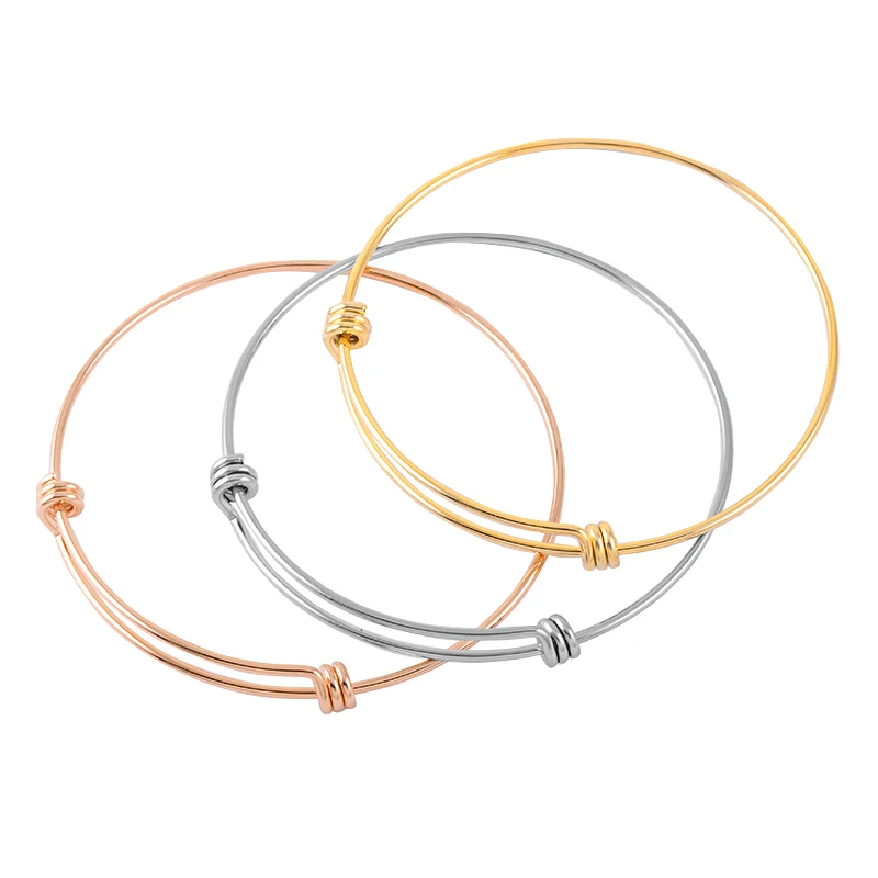 

LG-7 Luxuriant shining metal bead bracelet with circles connection Noble sweet polishing stainless steel stylish bracelet