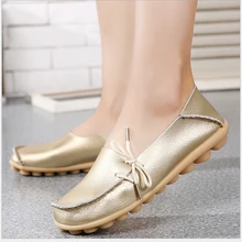 20 Цвета Весна Женские туфли из натуральной кожи женские мокасины; кожаные женские мягкие туфли для вождения плоские легкие кожаные туфли