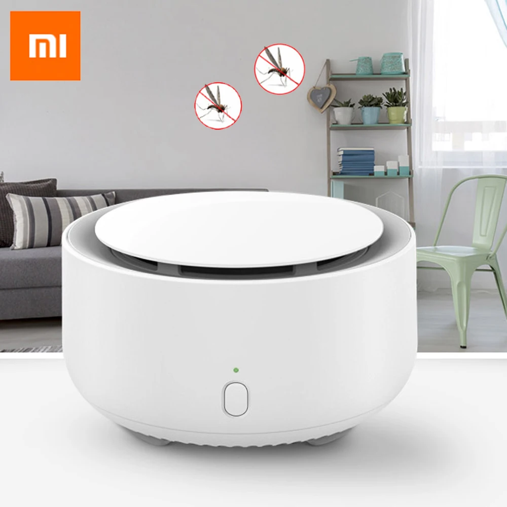 Отпугиватель насекомых Xiaomi комаров без нагрева со сменными репеллентами с