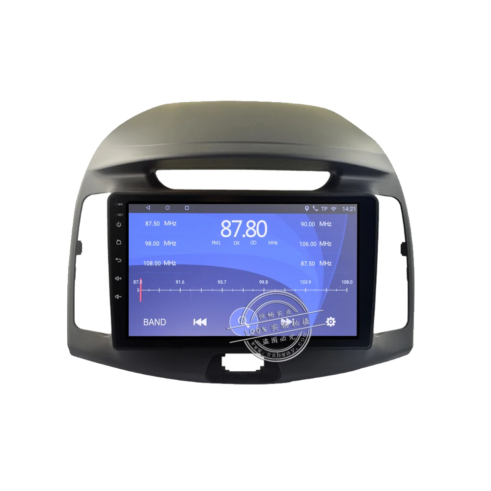 Best HACTIVOL 9" Quad core car radio for Hyundai Elantra 2011-2016 android 7.0 car DVD player gps navi with 1G RAM 16G ROM wifi map 2