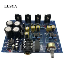 Lusya NE5532 усилитель для наушников доска Toshiba BD139 BD140 для 32-600 Ом импеданс наушников переменного тока 12 V-15 V T0288