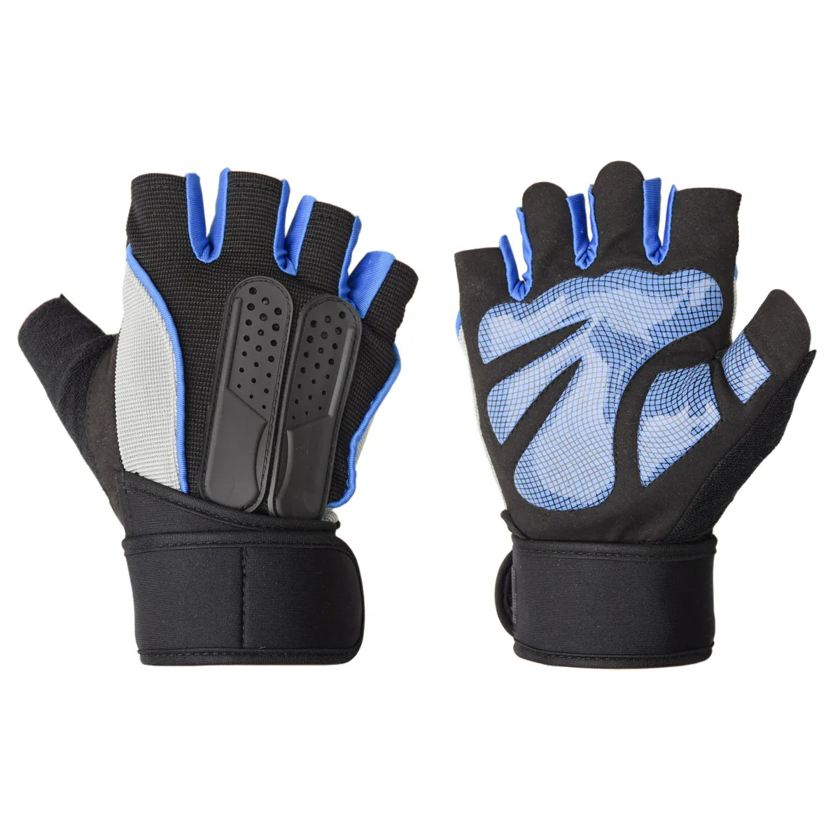 Women Sports Gym Training Gloves Half Finger Fitness Exercise Gloves Non-slip Weight Lifting Body Building Breathable Gloves
