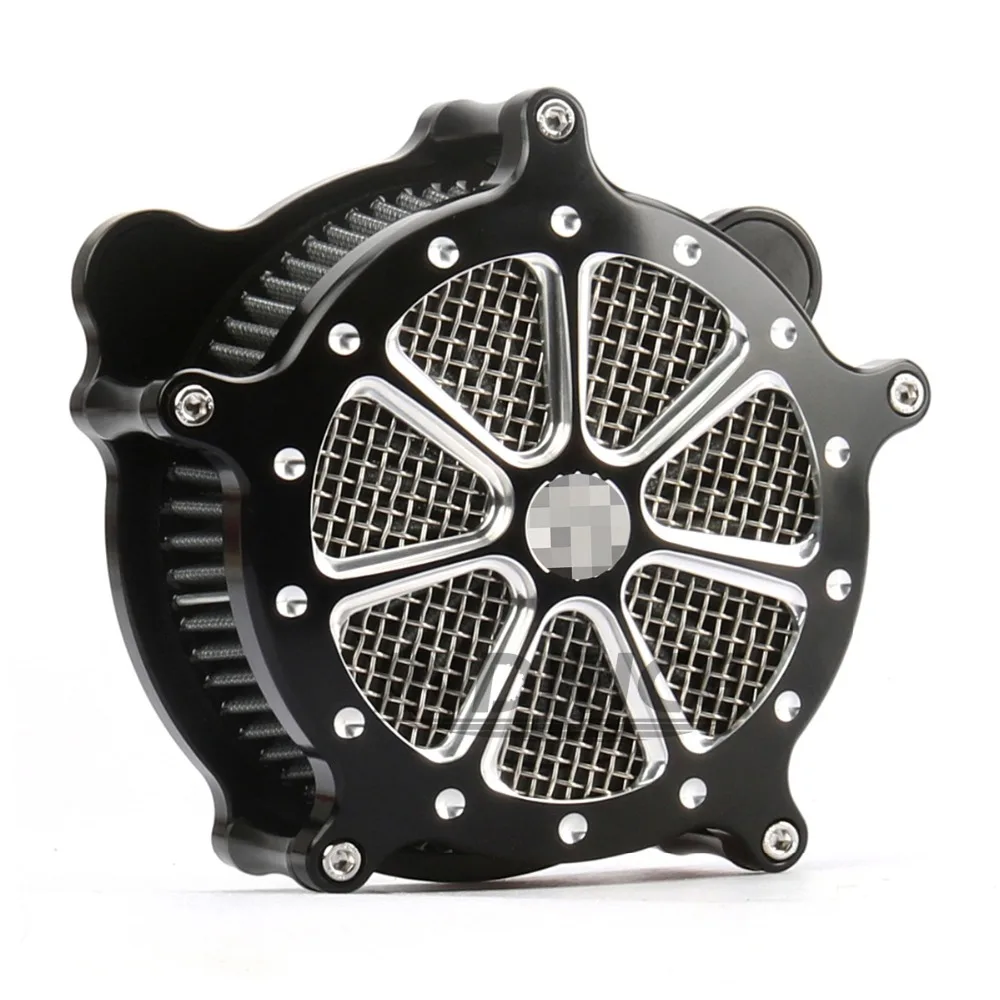 Motorcycle Air Cleaner Intake Filter System For Harley Road King Flhr