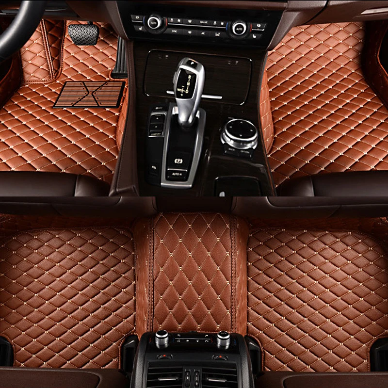 Car Floor Mats For Porsche Cayenne SUV 911 Cayman Macan Panamera Car Accessories car styling