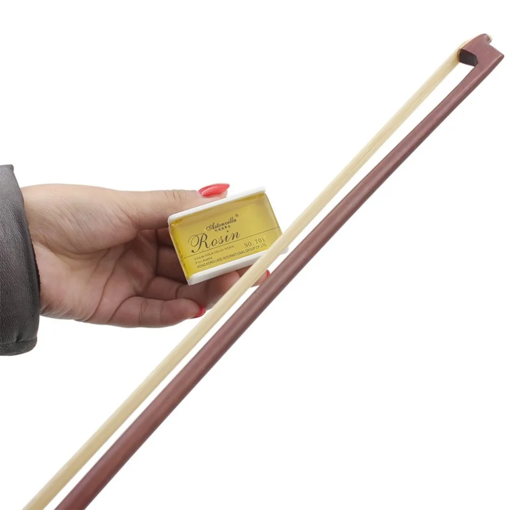 1 PC Rosin Resin For Violin Viola Cello Strings Orchestra Amber Yellow