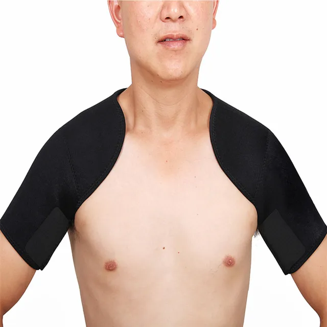 Adjustable Double Shoulders Support Elastic Bandage Kinesiology
