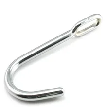 Sex Stainless Steel Anal Hook Anal Hanger Metal Butt Plug Anus Dilator Expande HT013