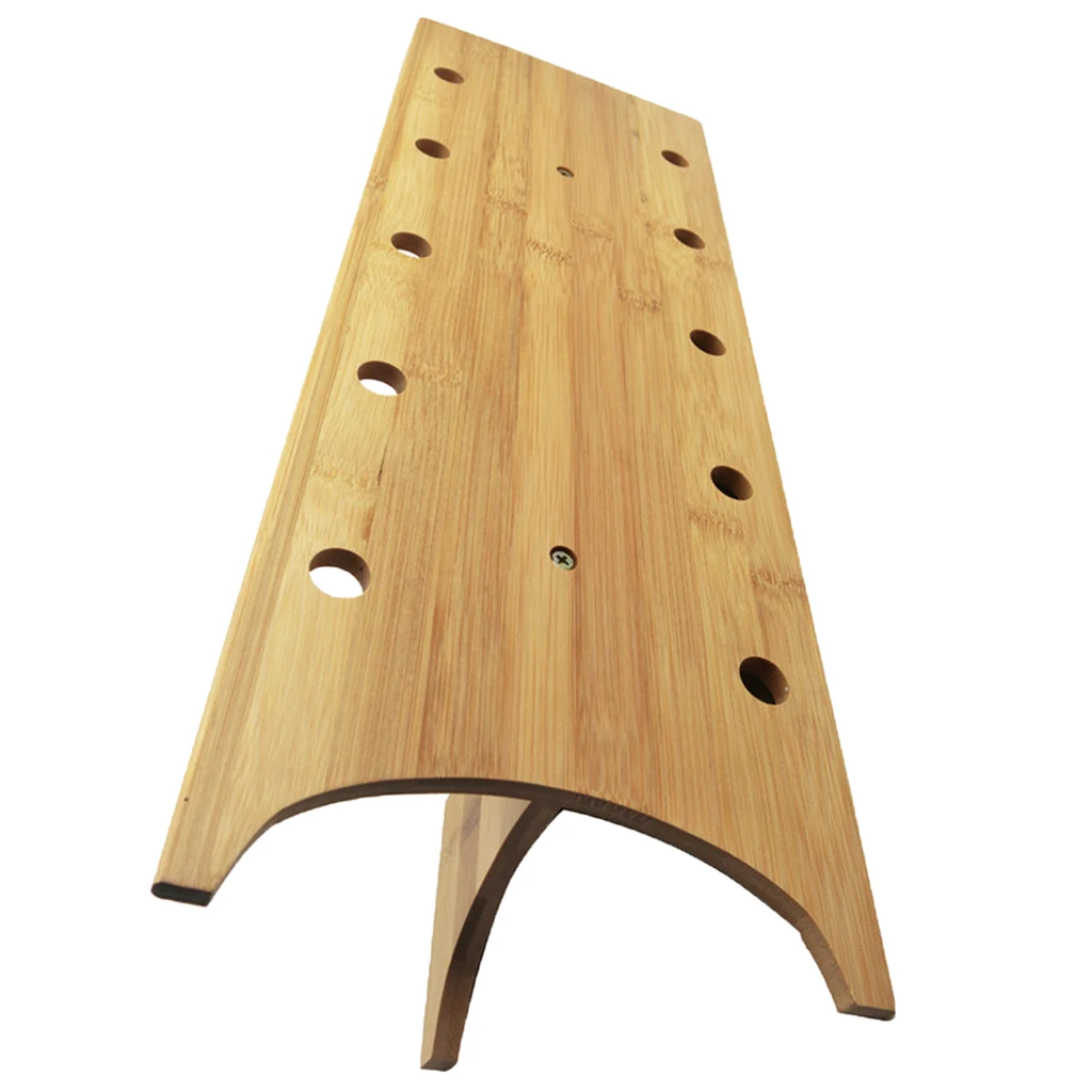 Wooden Sunglasses Display Stand Holder Eyewear Organizer Rack with 5 Layers, for Shop Counter, Table Tops