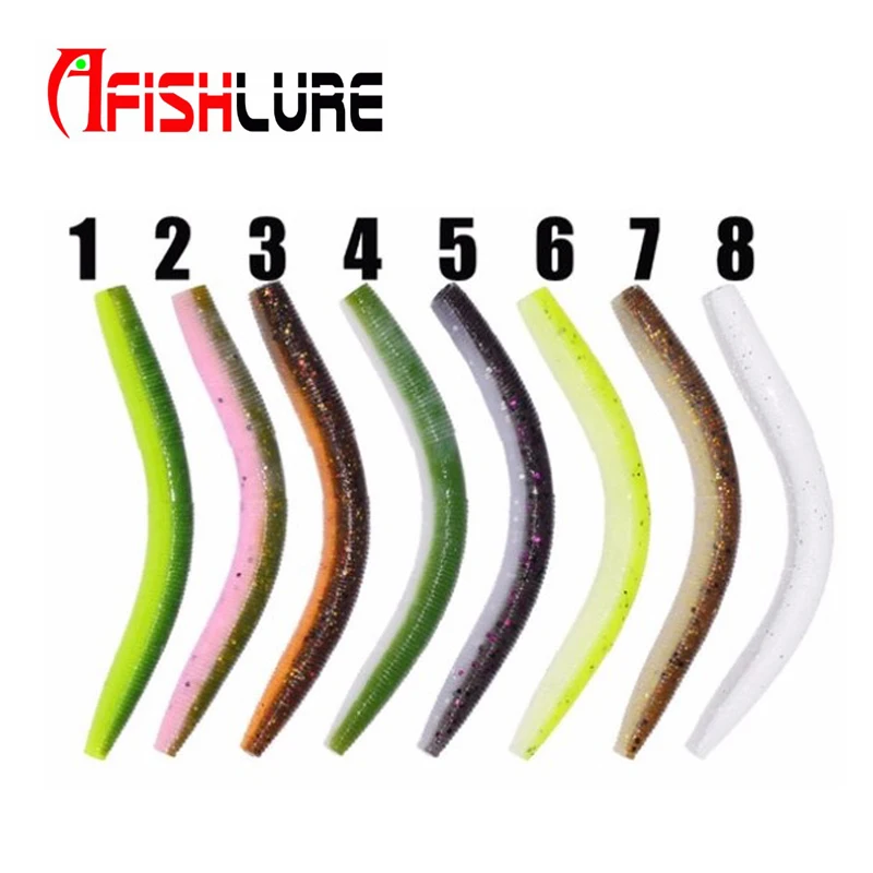 البحر البلاستيك Senko دودة المطاط إغراء 6.5g100mm سيليكون الصيد إغراء لينة Leurre Souple shads التصيد تكساس تزوير 8 قطع Wracky تزوير البحر البلاستيك Senko دودة المطاط إغراء 6.5g100mm سيليكون الصيد إغراء لينة Leurre Souple shads التصيد تكساس تزوير 8 قطع Wracky تزوير