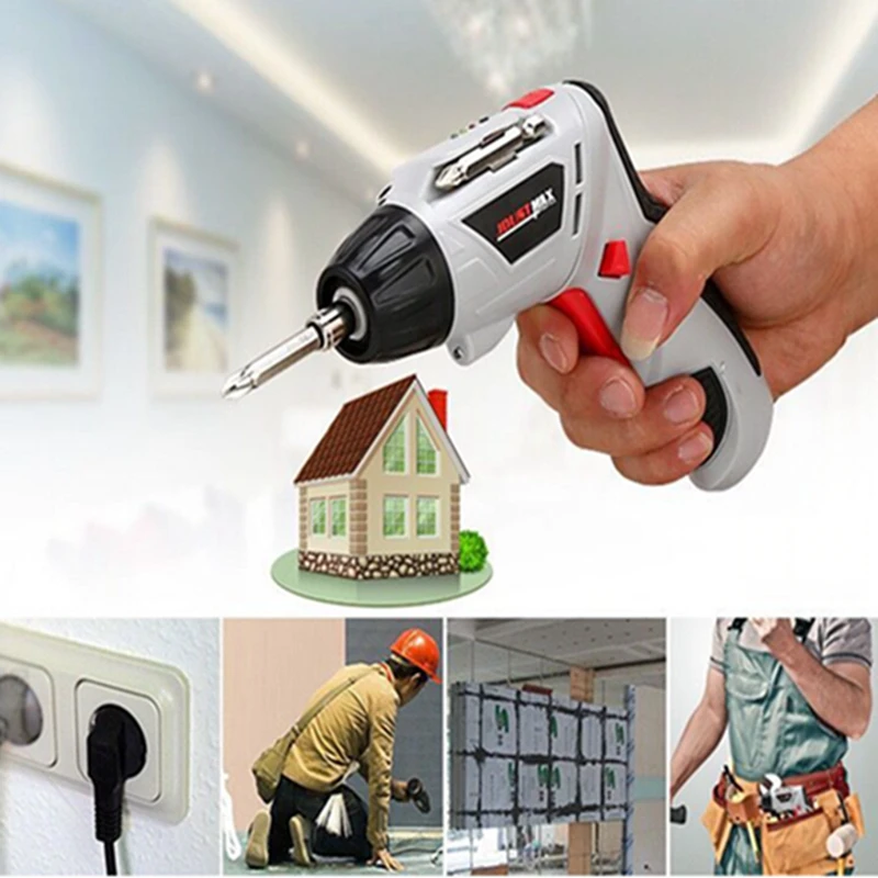 Cordless Screwdriver Electric Screwdriver Set Household DIY Tools Handheld Screwdrivers Rechargeable (1)
