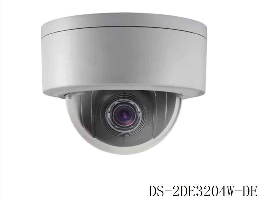 Original DS 2DE3204W DE 2MP 1080P 3 Mini PTZ CCTV IP Camera 2 8mm 12mm 4X