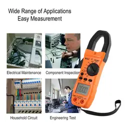 Vici CM-2007 Ручной цифровой клещи мультиметр AC/DC Вольт Ток Напряжение Ом НТС температура тестер сопротивление амперметр