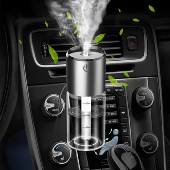 

Car Styling QC3.0 Quick Charger Air Fresher Aroma Humidifier 2 USB Car Air Purifier Hydrating Humidifier Car Accessories