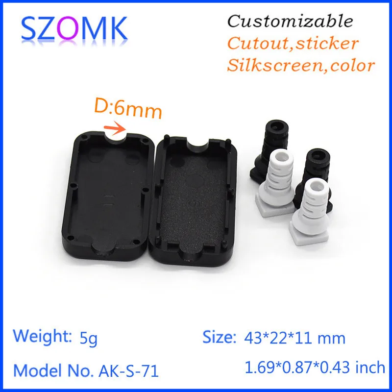small usb plastic enclosure usb stick shell box junction box plastic housing pcb plastic box for electronics project USB small enclosure (15).jpg