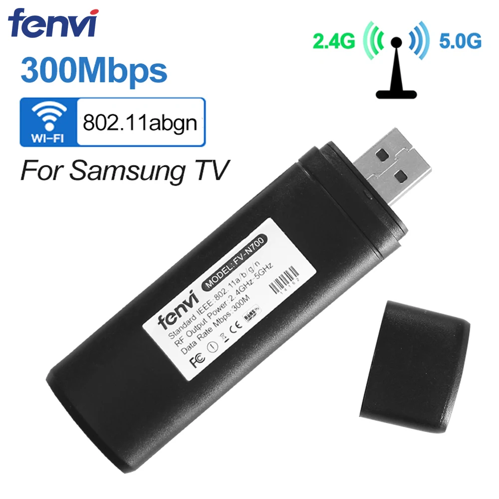 Двухдиапазонный адаптер Fenvi 300mbps беспроводной USB WiFi Lan Ralink RT3572 ключ 2 4G/5 ГГц WIS12ABGNX