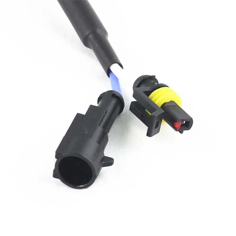 Ксеноновые AMP расширение высокого напряжения Провода проводного соединения кабеля для BMW 1 м AMP разъем 1 м 100 см 39.4 дюймов Провода кабельной проводки кабелей 35 Вт