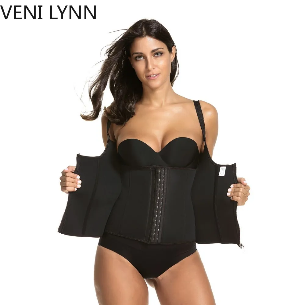 VENI LYNN неопреновый латексный тренажер для талии Faja Reductora Mujer Adelgazante Cuerpo Женский