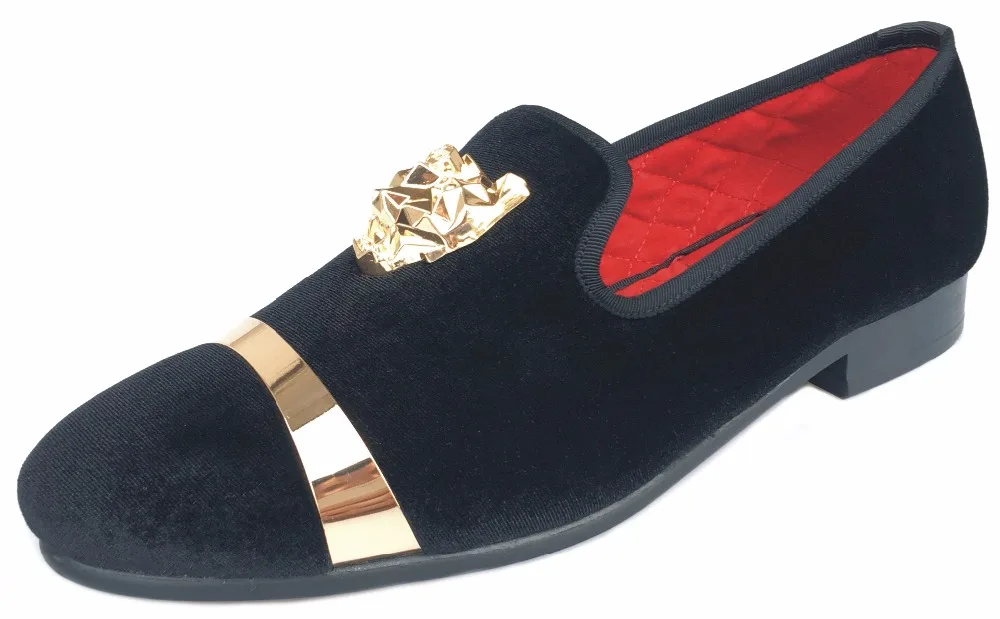 mens black loafer with buckle