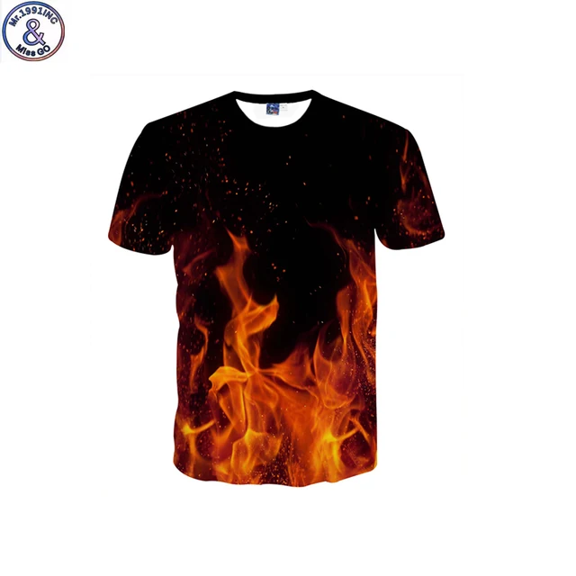 flame tee shirt