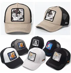 Высокое качество животных TAZ вышивка 6 цветов Snapback PICCOLO хлопок Бейсболка для мужчин и женщин хип хоп папа сетчатая шапка бейсболка